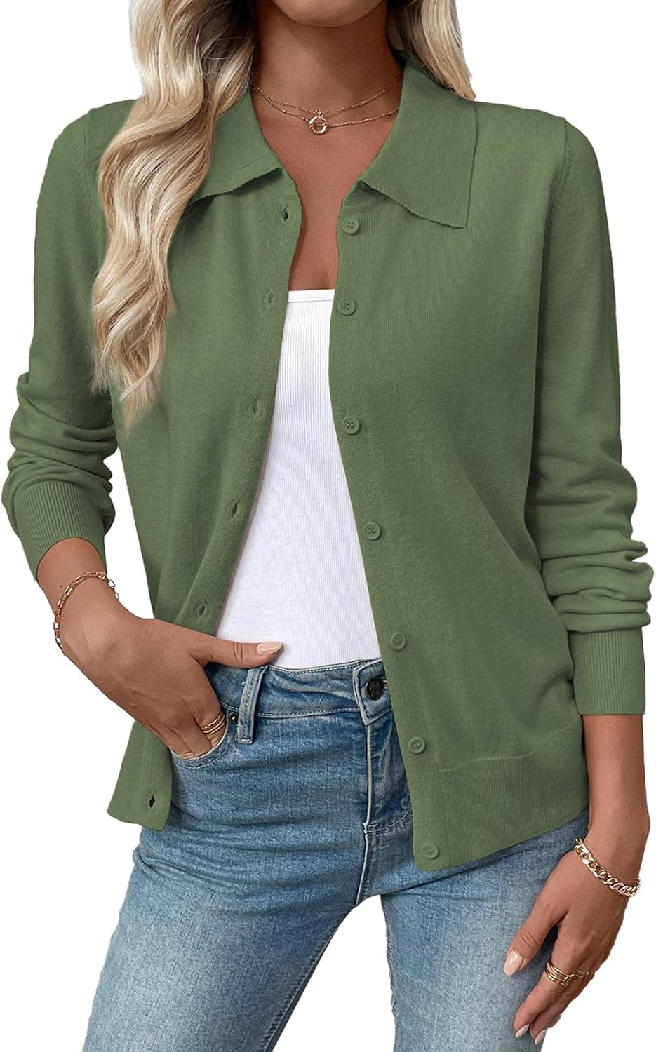 Lightweight Cardigan Sweaters for Women by EVALESS - Trendy Style