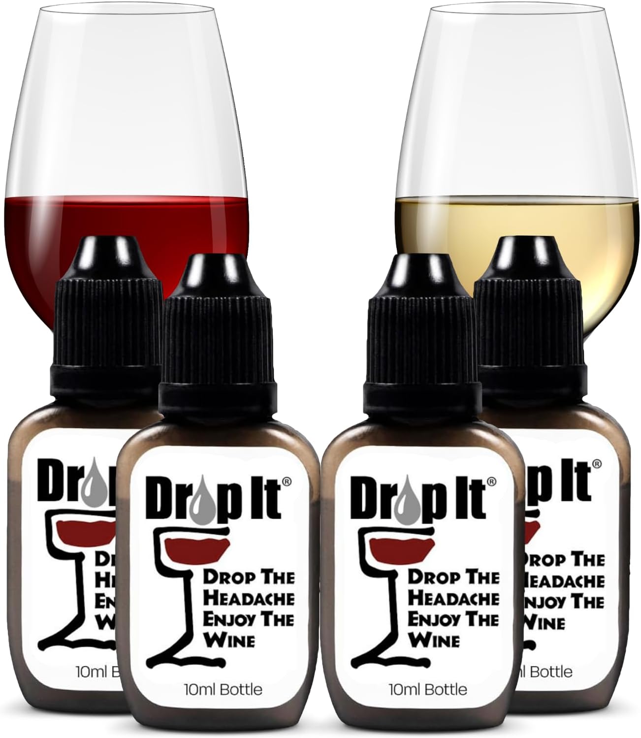 Drop It Wine Drops - Enjoy Wine Without Headaches or Worries