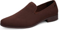 UUBARIS Mens Dress Loafers Tuxedo Slip On Shoes - Comfortable Style