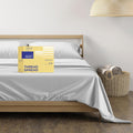 THREAD SPREAD Queen Size Egyptian Cotton Sheets 600 TC - Silver