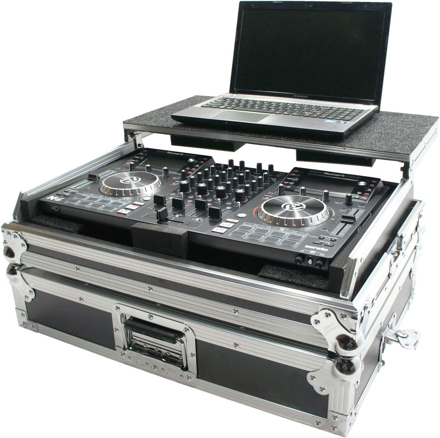 Harmony Audio DJ HCNVLT Flight Glide Laptop Stand for DJs