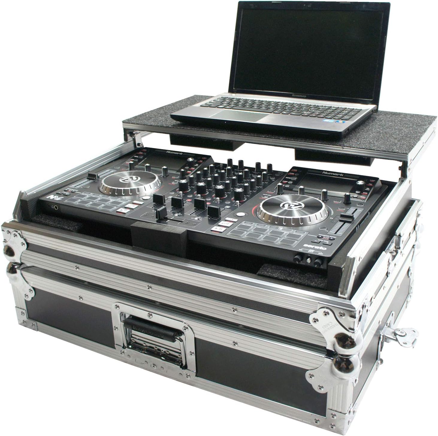 Harmony Audio DJ HCNVLT Flight Glide Laptop Stand for DJs