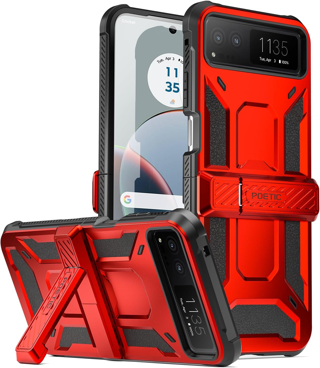 Poetic Spartan Case for Motorola Moto Razr 2023 - Rugged Protection