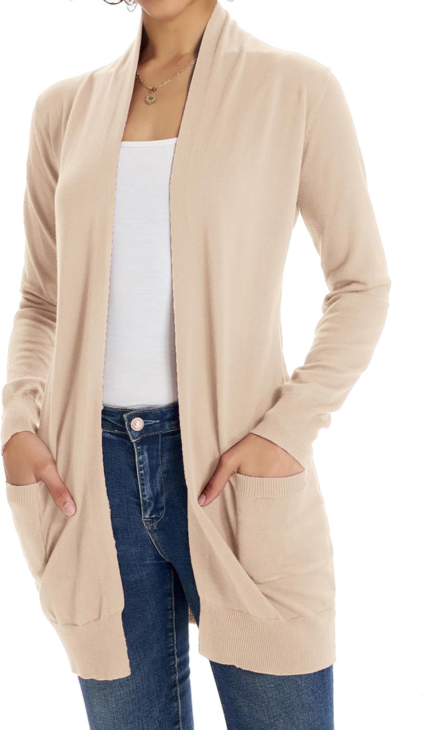 Lightweight Cardigan Sweaters for Women with Pockets and Style