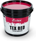 Ecotex Tex-Red Pre-Sensitized Screen Printing Emulsion Quart - Durable