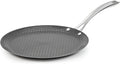 Nonstick Stainless Steel 12-in Griddle Pan - Durable Ceramic Sear
