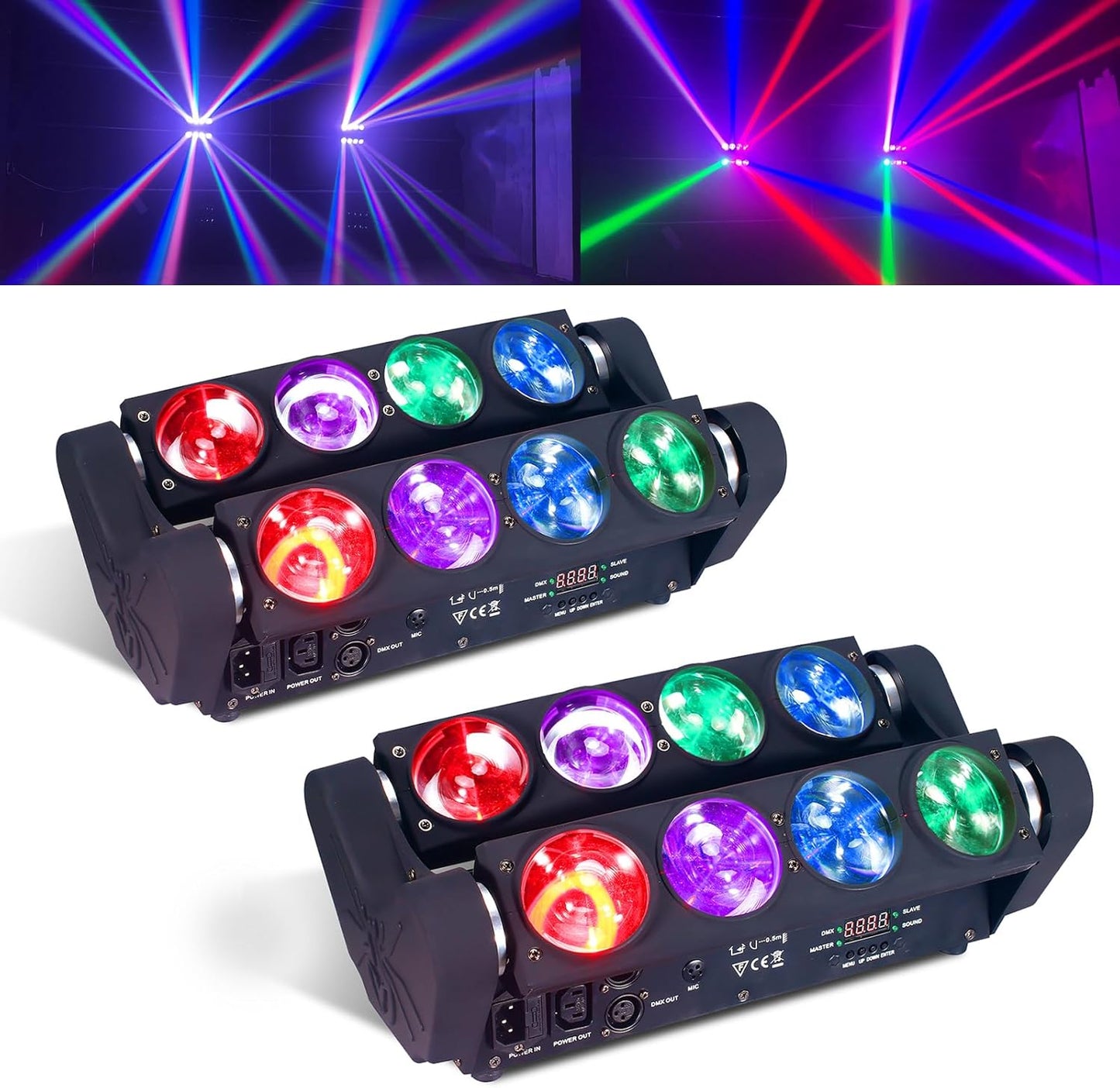 8x15W Spider Moving Head Light for DJ and Party Events