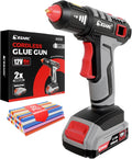 EZARC Cordless Hot Glue Gun, 15s Fast Heating Mini Glue Gun - Quick