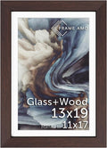 Frame Amo 13x19 Solid Wood Poster Frame Brazilian Walnut - Gallery