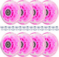 Inline Skate Wheels LED Light-Up 76mm - Kids Replacement Wheels