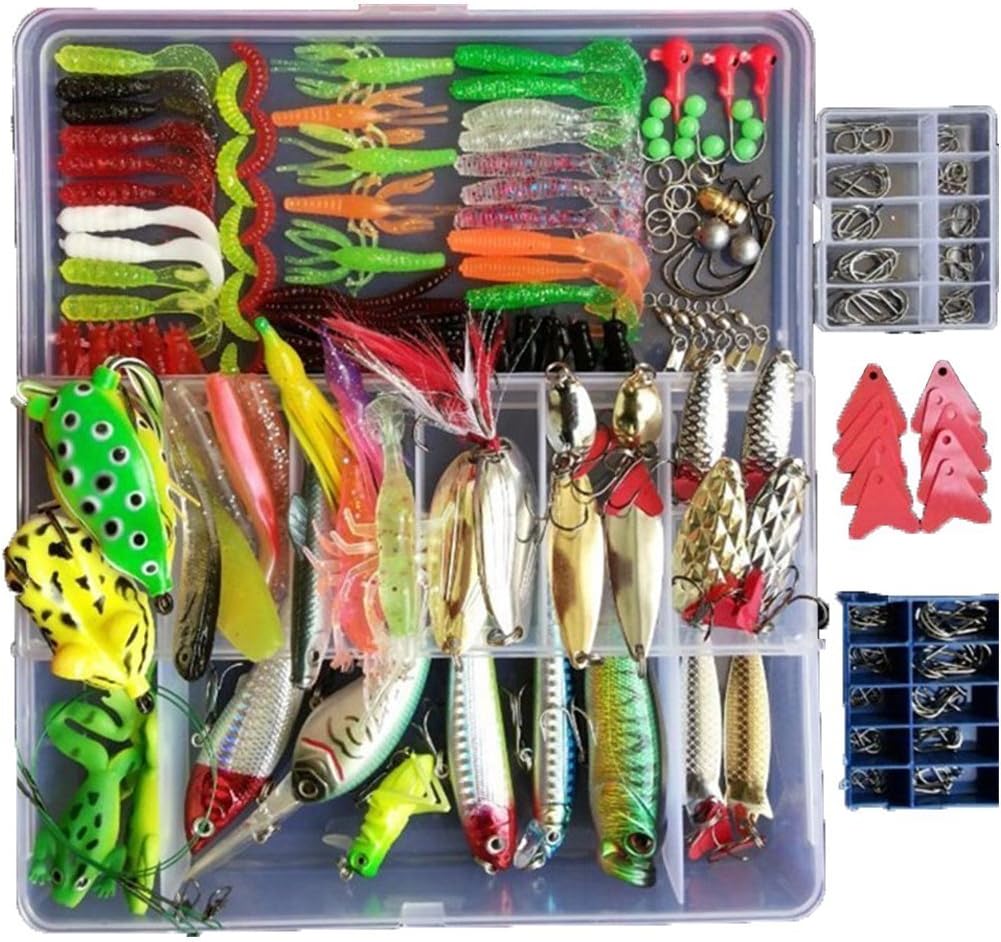 275Pcs Fishing Lure Set - Catch More Fish!