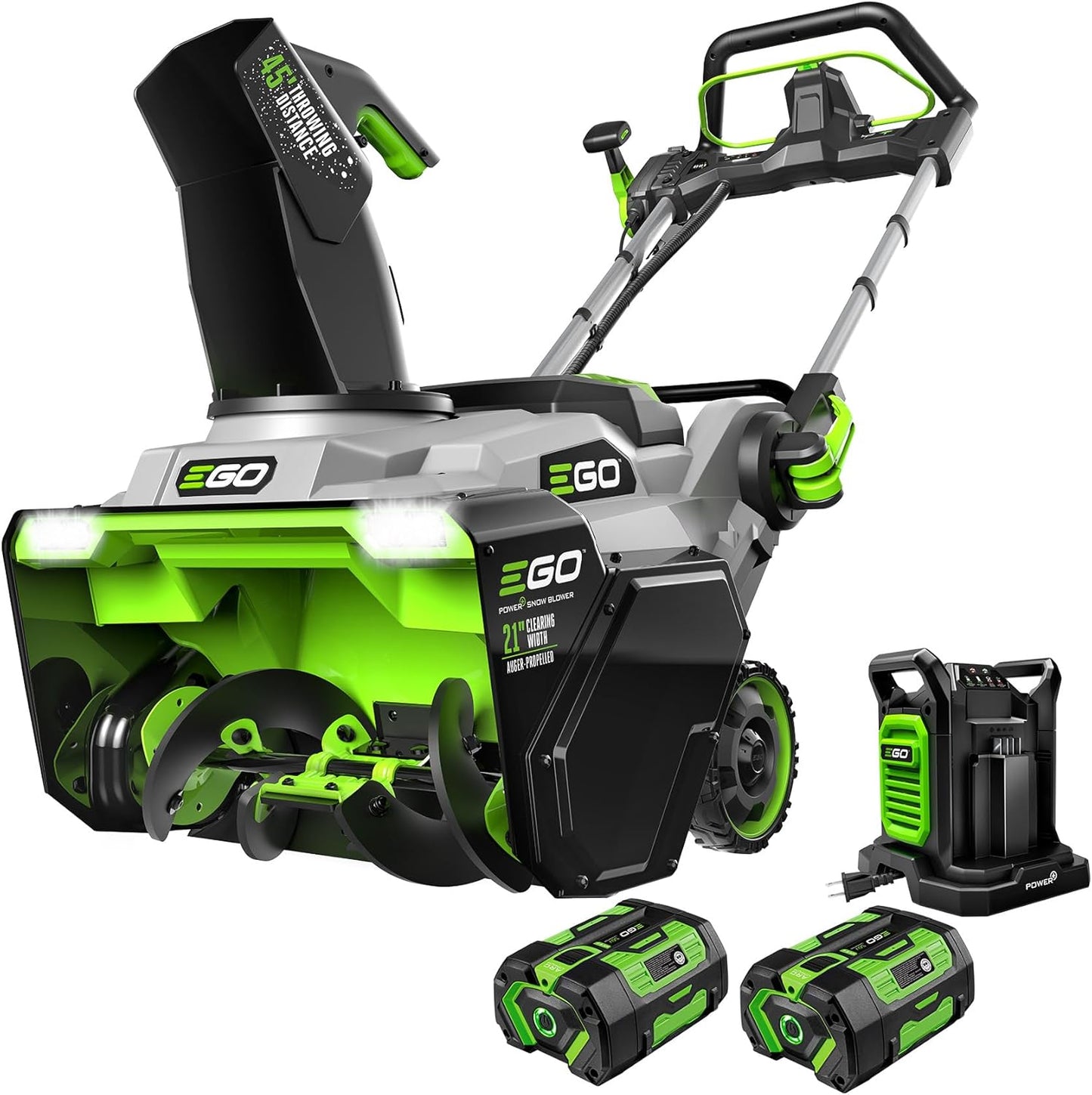 EGO Power+ 21in Electric Snow Blower with Dual Port Charger