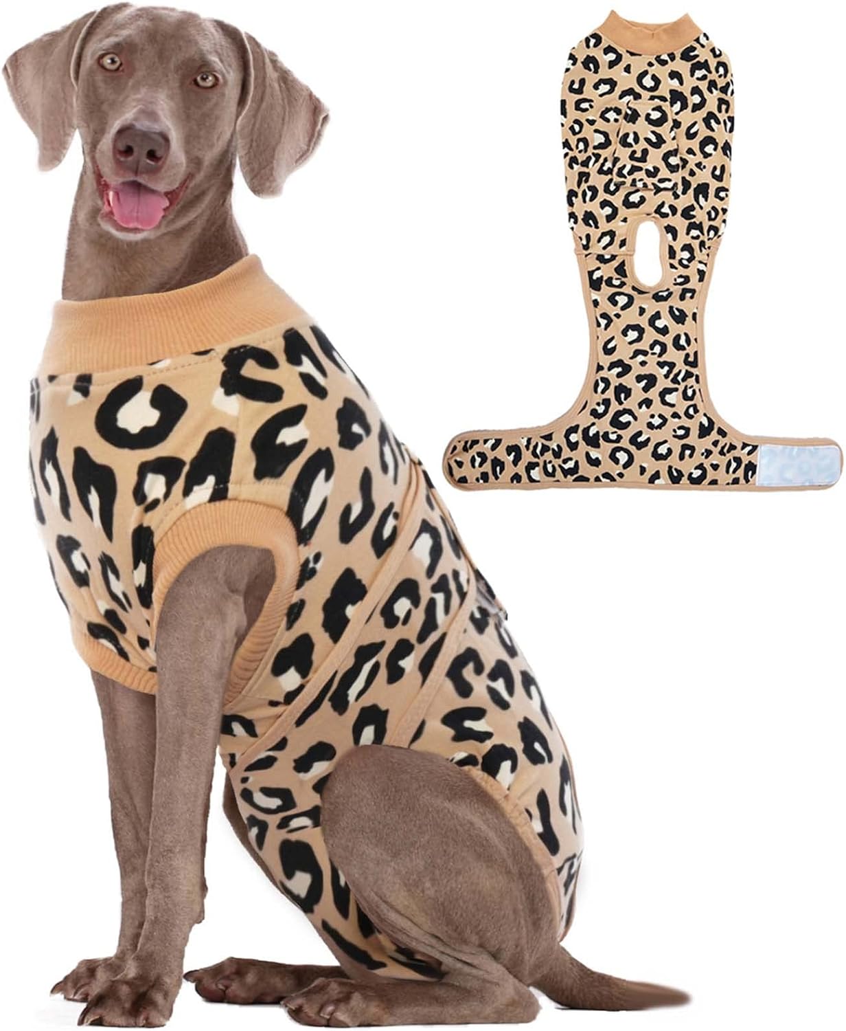 Kuoser Dog Recovery Suit for Surgery, Soft Bodysuit XL Size
