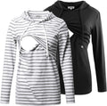 GINKANA Women's Nursing Hoodie Sweatshirt - Comfortable Nursing design