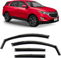 Voron Glass In-Channel Rain Guards for Chevrolet Equinox 2018-2024