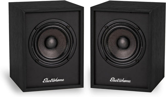 Electrohome Huntley Powered Bookshelf Speakers for Music Lovers