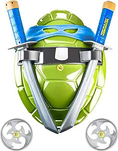 BUUFAN Superhero Turtle Shell Costume Set for Kids' Fun