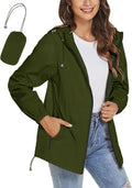 TCOT Womens Rain Jackets Waterproof Windbreaker (Style JQZM)