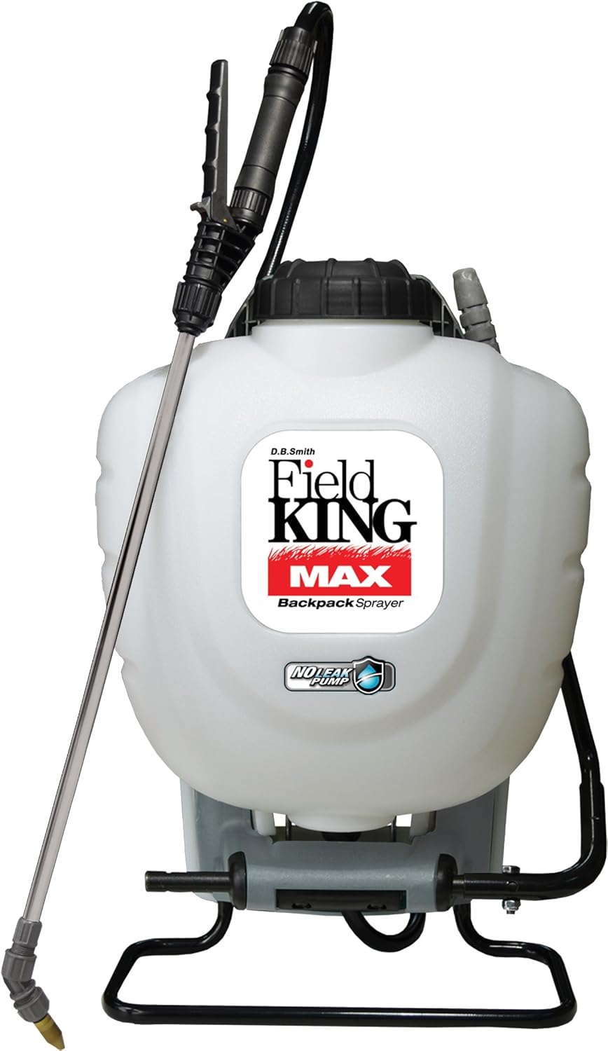 Field King Max Backpack Sprayer for Professionals Applying Herbicides