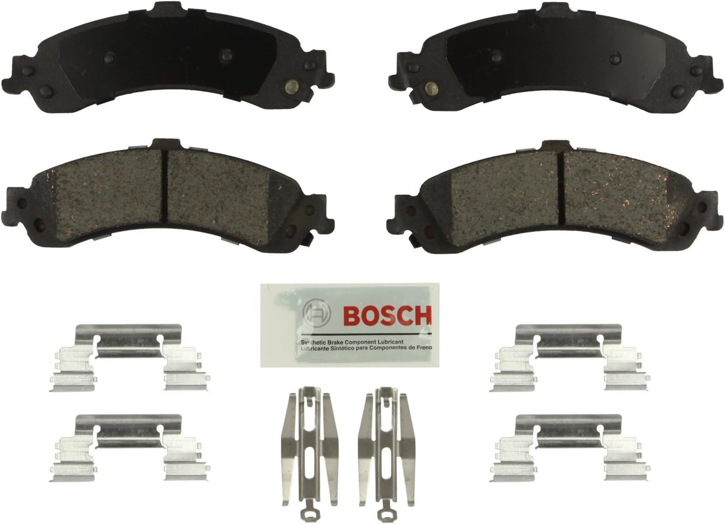 BOSCH BE834H Blue Ceramic Disc Brake Pad Set for Select Vehicles