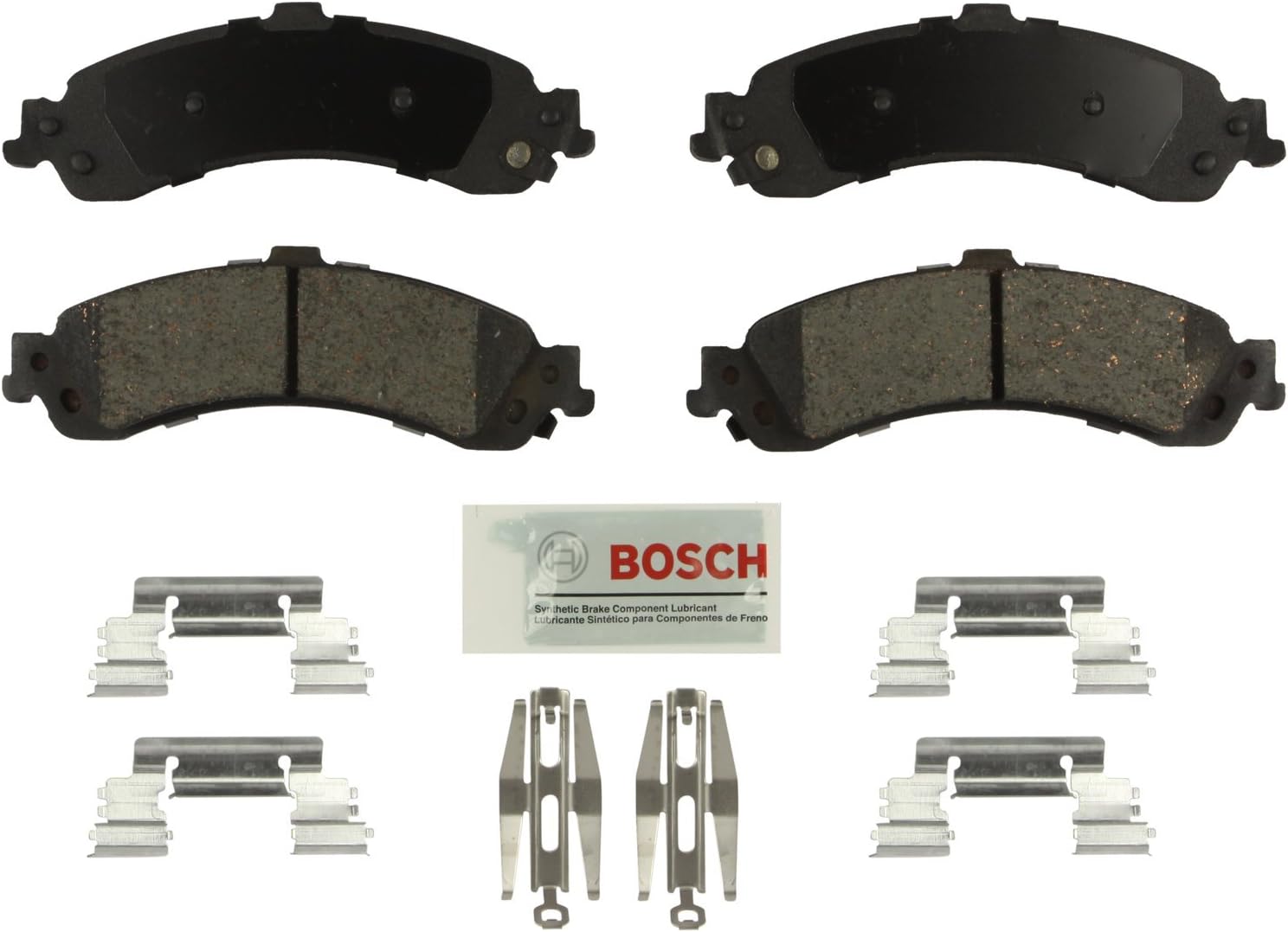 BOSCH BE834H Blue Ceramic Disc Brake Pad Set for Select Vehicles