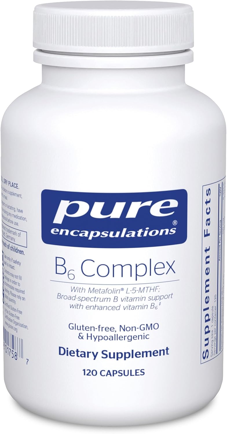 Pure Encapsulations B6 Complex for Brain Health & Nervous System