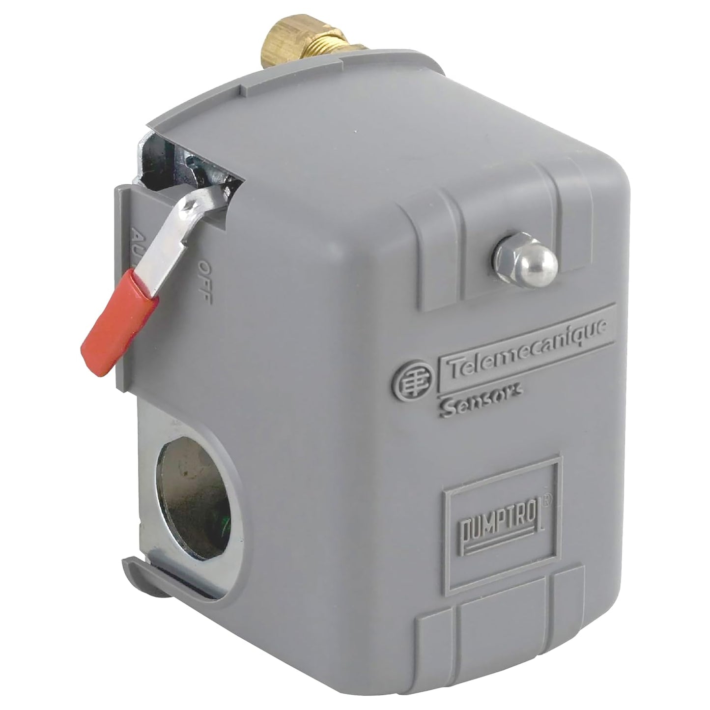 Telemecanique Air-Compressor Switch: 125 Psi Set Off, 2-Way Release Valve