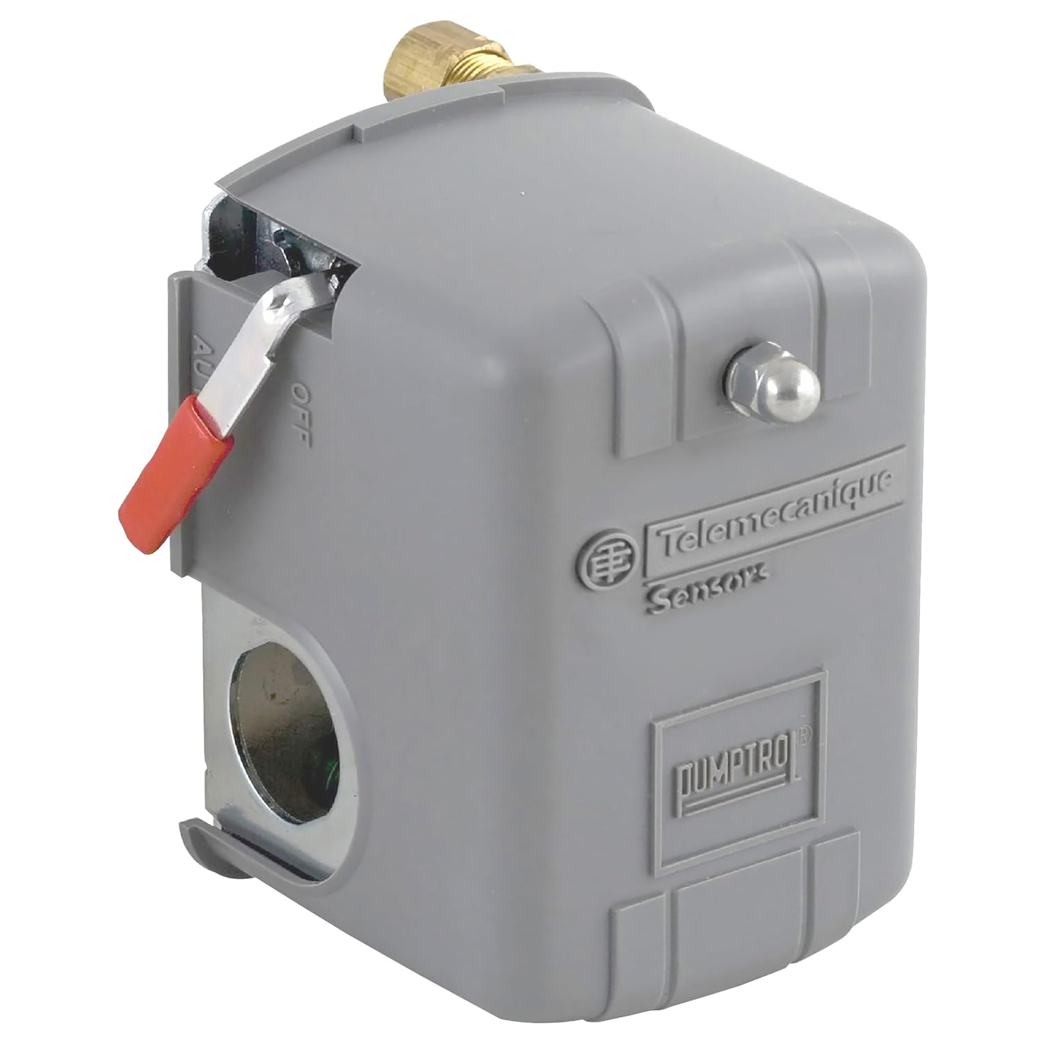 Telemecanique Air-Compressor Switch: 125 Psi Set Off, 2-Way Release Valve