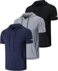 Men's 1/3 Pack Quick Dry Workout Shirts - Moisture Wicking Mesh