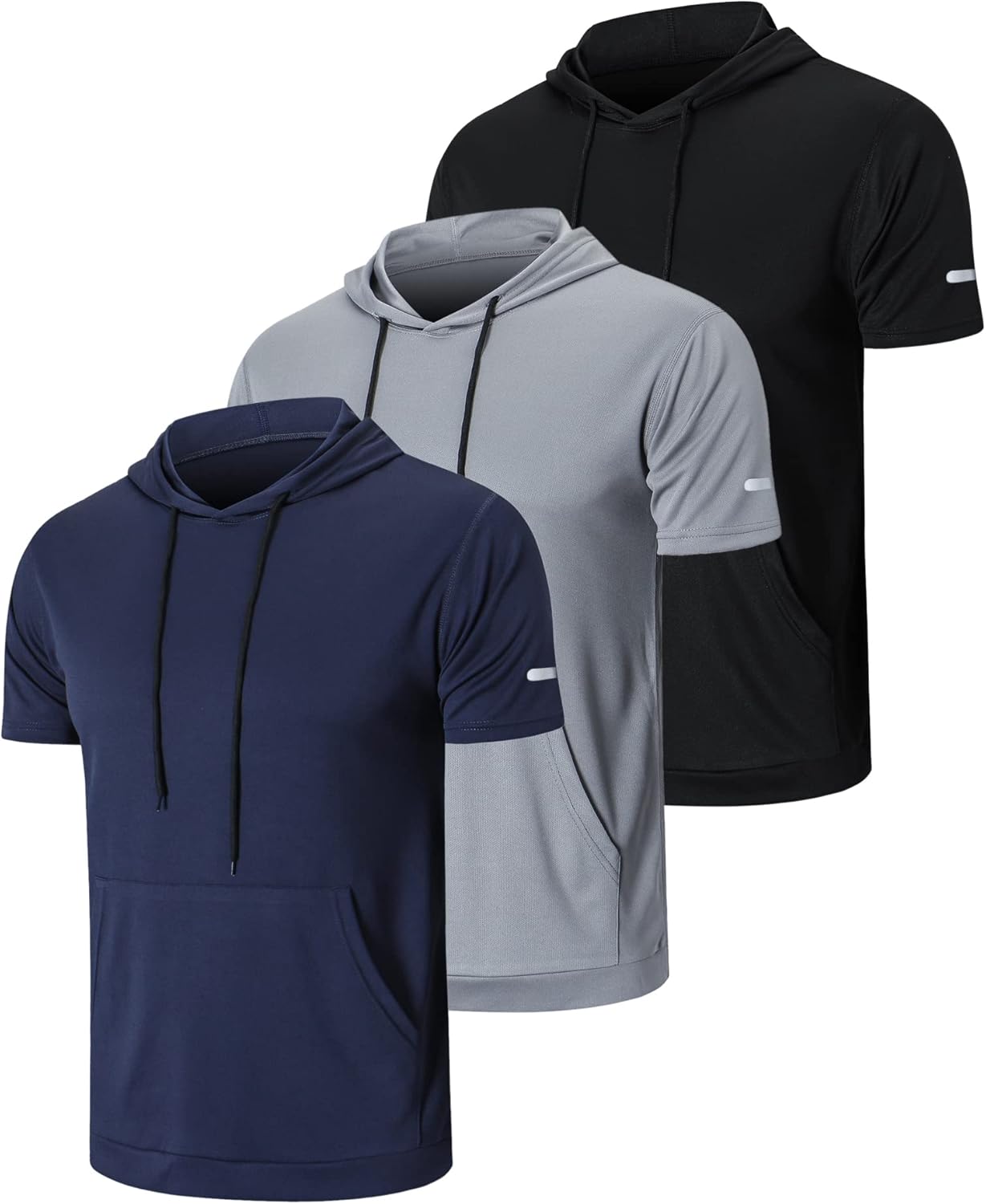 frueo Men's Quick Dry Workout Shirts for All-Day Athletic Wear
