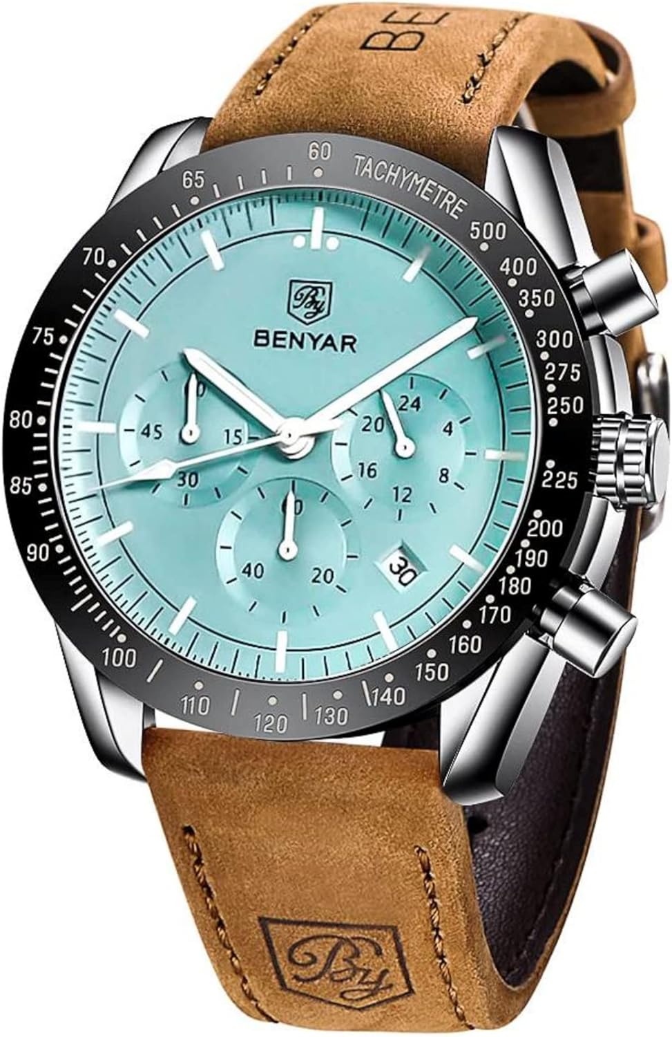 BY BENYAR Chronograph Men's Watch - Elegant & Waterproof
