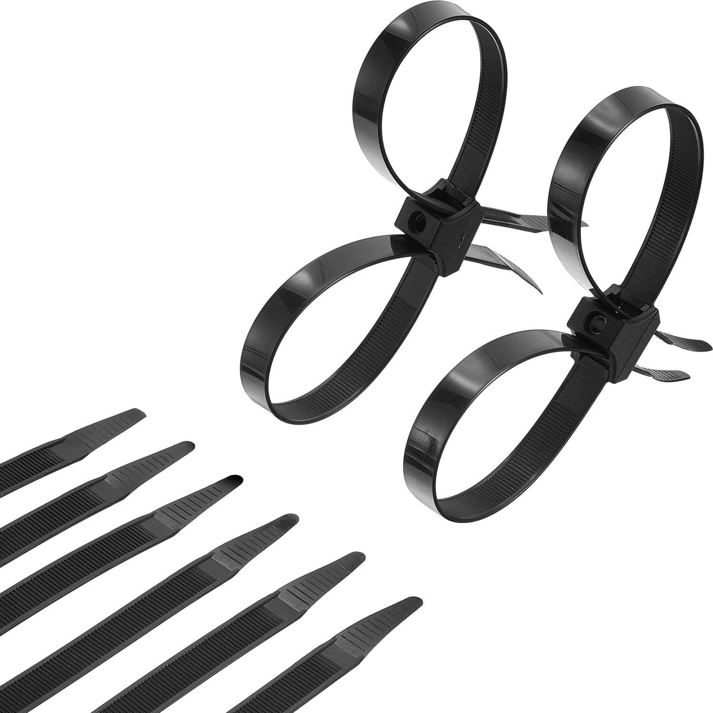 10-Pack Heavy Duty Zip Ties for Secure Cable Management