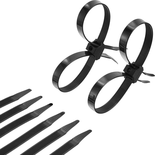 10-Pack Heavy Duty Zip Ties for Secure Cable Management