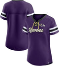 Women's NFL Original State Lace-Up T-Shirt - Team Pride with Lace