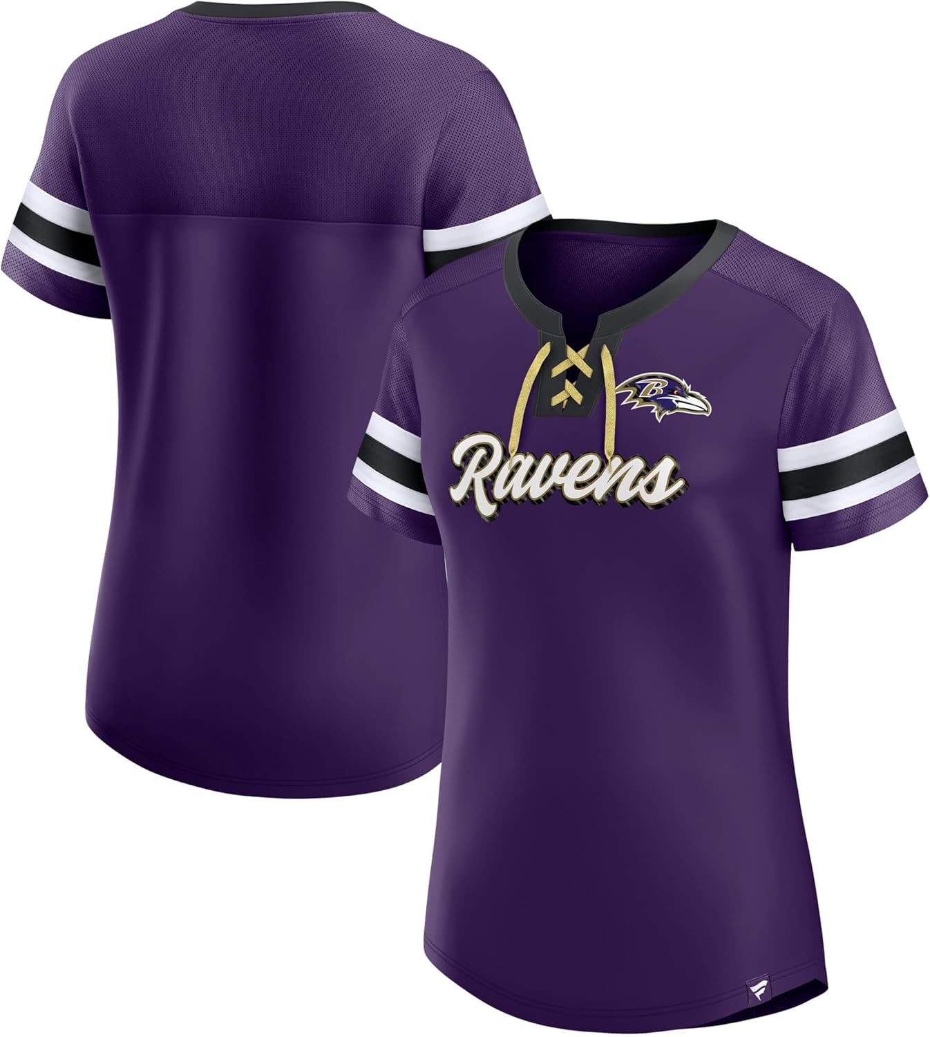 Women's NFL Original State Lace-Up T-Shirt for Ultimate Comfort