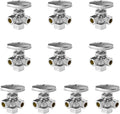 EFIELD Dual Compression Outlet Angle Stop Valve Pack of 10 - Durable