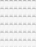 48 Pack of 16 Ounce Plastic Pint Jars with Leak Proof Lids