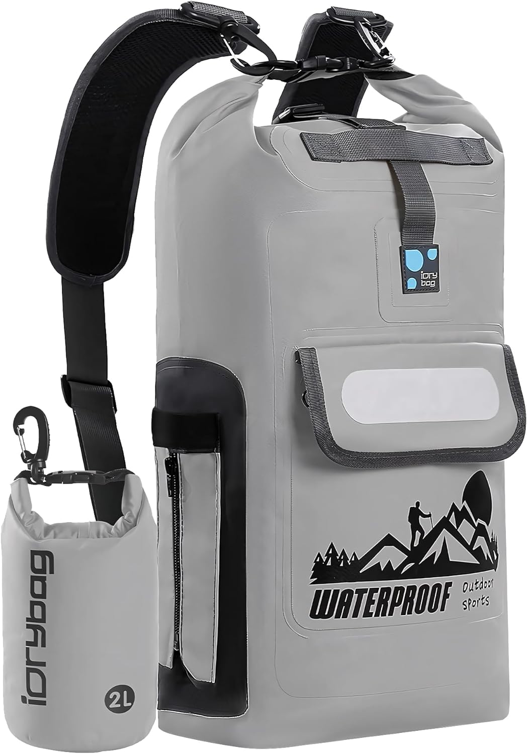 IDRYBAG Waterproof Dry Bag Backpack for Outdoor Adventures