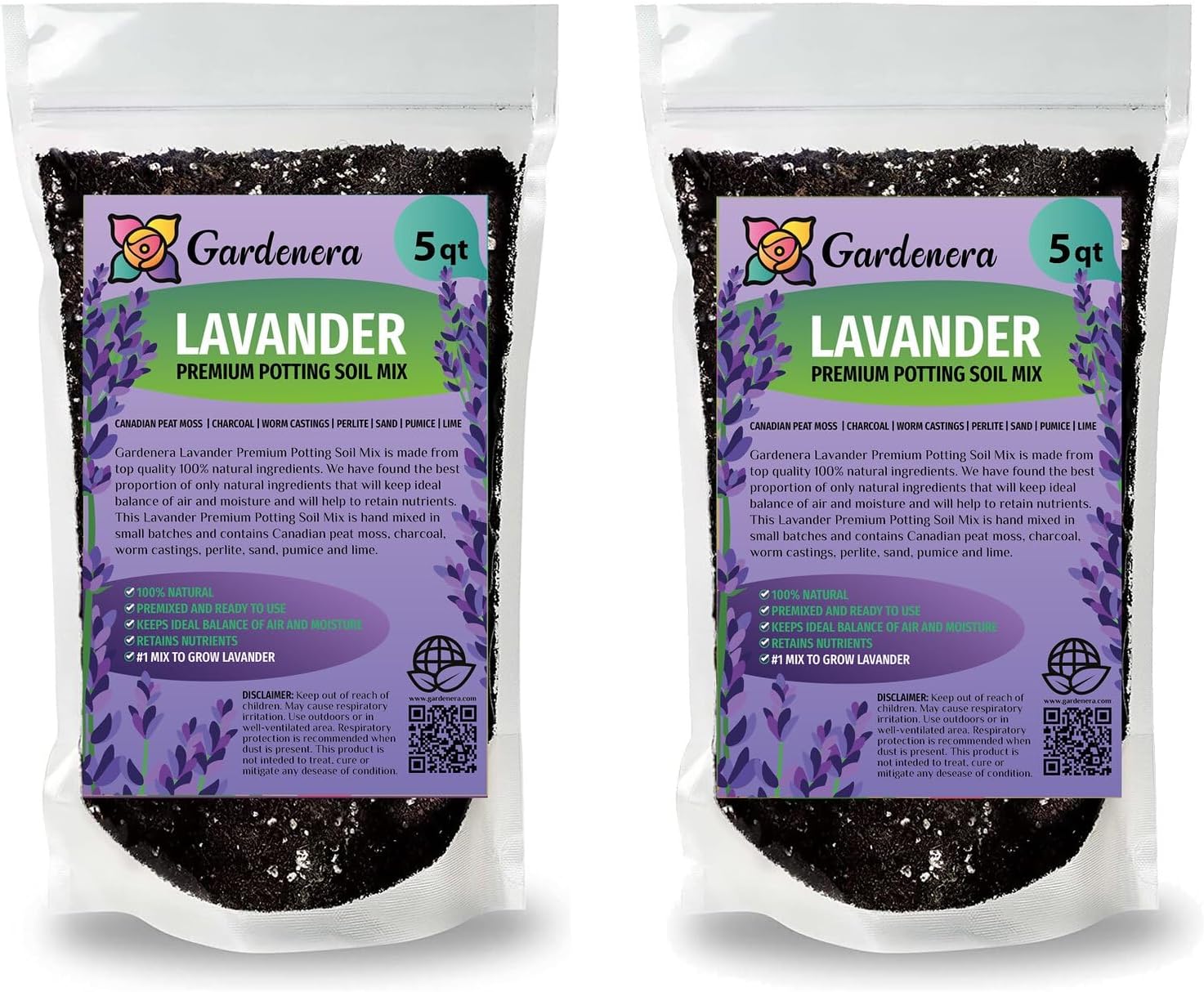 Gardenera Lavender Potting Mix for Thriving Lavender Growth