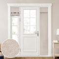 Thermal Linen Sidelight Curtain, W12 X L68 Inch