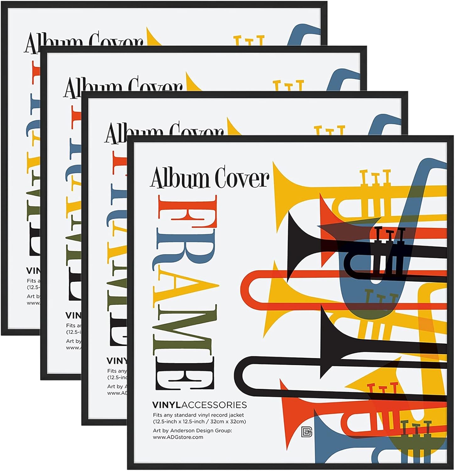 Showcase Your Vinyl Records with Americanflat Album Frames Set