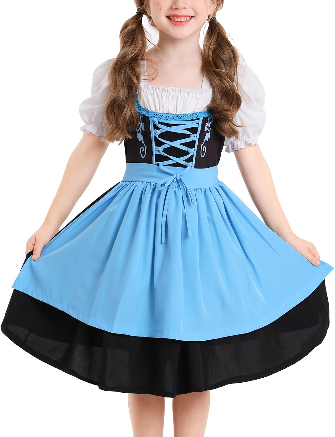 Traditional Bavarian Oktoberfest Costume for Girls and Teens