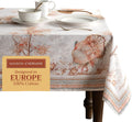 Rectangle Cotton Tablecloth 60 x 120 in - Giving Thanks