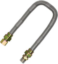 Midwest Hearth 3/4ft Whistle Free Gas Flex Line for Fire Pit - 48