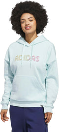 adidas Women's Wordmark Graphic Hoodie - Cozy Everyday Layer Stay