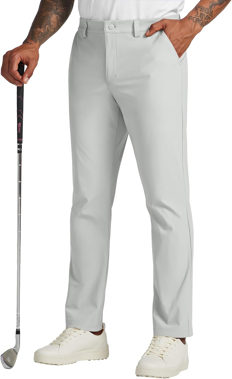 Willit Mens Golf Pants Quick Dry Stretch Dress Pants for Work