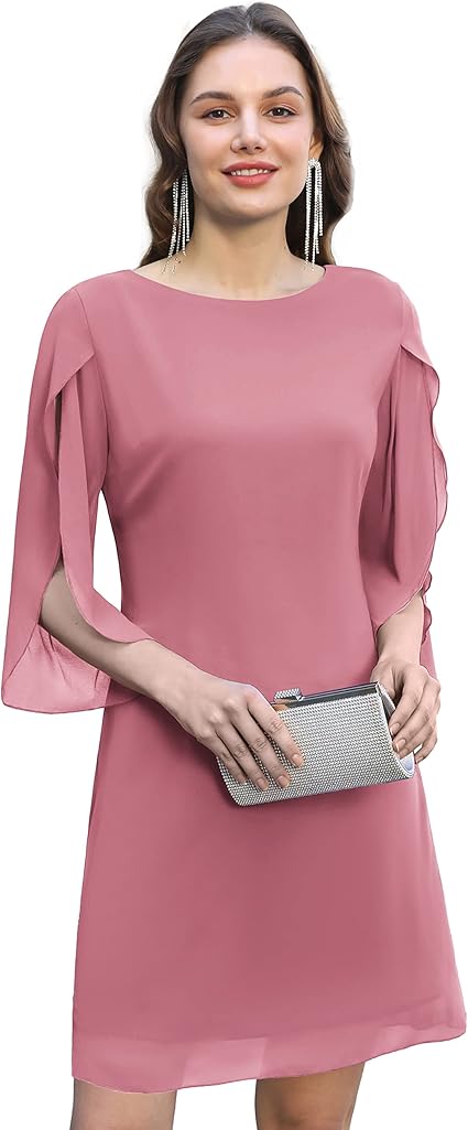 GRACE KARIN Women's Chiffon Cocktail Dresses for Weddings