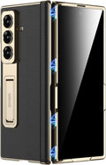 Miimall Leather Case for Samsung Galaxy Z Fold 7 - Privacy, Stand