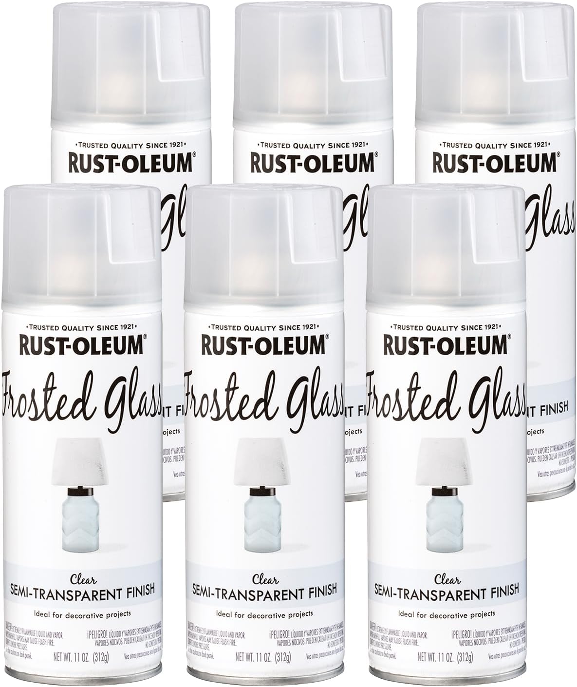 Frosted Glass Spray Paint for Elegant Interior Designs