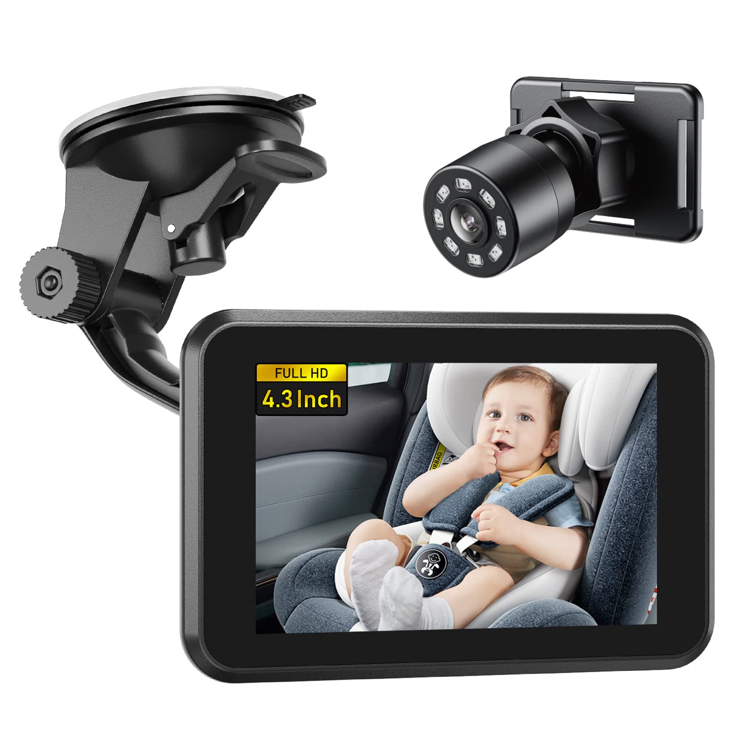 Itomoro Baby Car Camera: HD Night Vision for Safe Driving